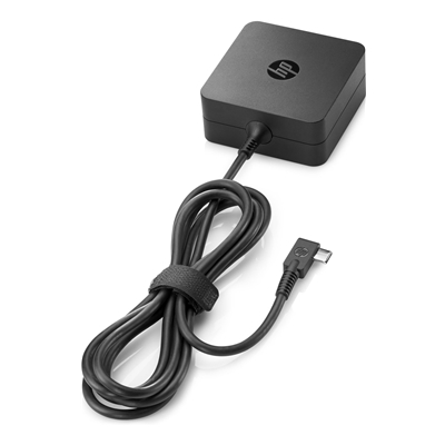 ALIMENTATORE PER NB HP 45W 1HE07AA SMART AC ADAPTER BLACK USB-C FINO:14/01