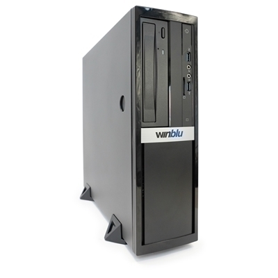PC WINBLU ESSENTIAL L5 0392 SFF 13LT H410 INTEL I5-10400 8GBDDR4 500M.2 DVDRW+CR VGA+HDMI PCI-E FW-TPM FREEDOS T+M 2YONSITE