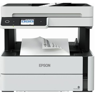 STAMPANTE EPSON MFC INK ECOTANK MONO ET-M3170 C11CG92402 A4 4IN1 39PPM F/R 250FG ADF LCD USB WIFI LAN FINO:31/12