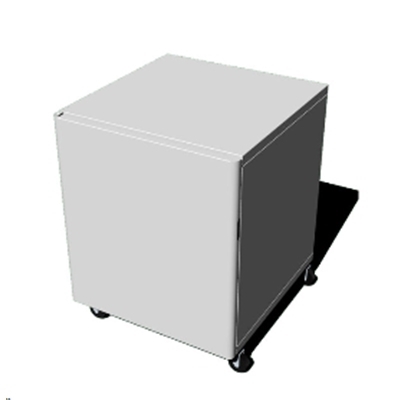 MOBILETTO B9000 PER STAMPANTI BROTHER MFC-L9570CDW/MFC-L9577CDW IN METALLO CON RUOTE FINO:17/12