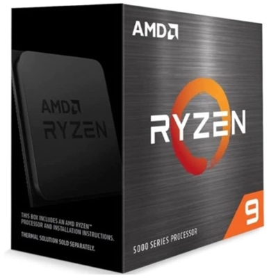 CPU AMD RYZEN 9 5950X 4.9GHZ 16CORE 72MB 100-100000059WOF AM4 105W BOX NO COOLER - GARANZIA 3 ANNI FINO:24/12