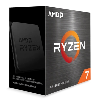 CPU AMD RYZEN 7 5800X 4.7GHZ 8CORE 36MB 100-100000063WOF AM4 105W BOX NO COOLER - GARANZIA 3 ANNI FINO:24/12