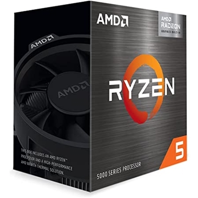 CPU AMD RYZEN 5 5600G 3.9GHZ(4.4GHZ BOOST) 6CORE 16MB 100-100000252BOX AM4 65W BOX - GARANZIA 3 ANNI FINO:24/12