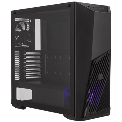 CABINET ATX MIDI TOWER COOLER MASTER MCB-K501L-KGNN-SR1 MASTERBOX K501L RGB NERO ATX 2X3.5 4X2.5 1XUSB3.0 LATO TRASP. NOALIM