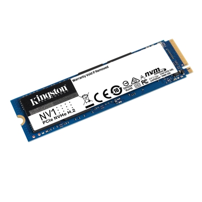 SSD-SOLID STATE DISK M.2(2280) NVME  500GB PCIE3.0X4 KINGSTON SNVS/500G READ:2100MB/S-WRITE:1700MB/S
