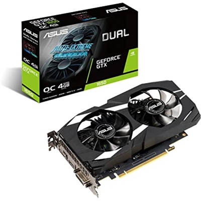 SVGA ASUS TUF-GTX1650-4GD6-P-GAMING NVIDIA 4GDDR6 128BIT 1620M-BOOST PCIE3.0 HDMI DP DVI-D 7680X4320 2,3SLOT 90YV0EZ0-M0NA00