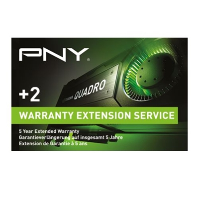 ESTENSIONE DI GARANZIA A 5 ANNI PNY X NVIDIA QUADRO VCQ410/K420/K600/K620 - WEVCPACK001