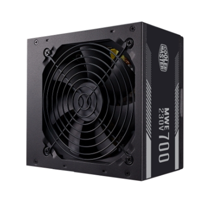 ALIMENTATORE ATX 700W COOLERMASTER MWE WHITE MPE-7001-ACABW-EU PFC ATTIVO 240VAC FAN120MM CAVO EU