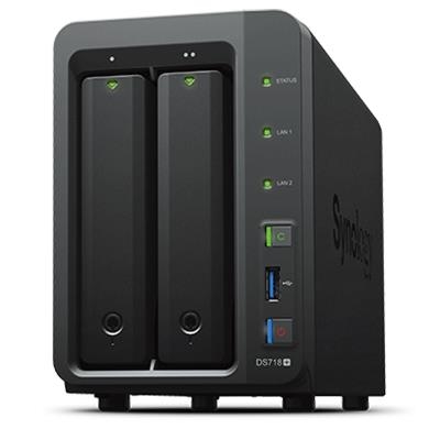 NAS SYNOLOGY DS718+ X 2HD 3.5