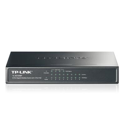 SWITCH 8P GIGABIT POE TP-LINK TL-SG1008P RJ45 4P POE -GARANZIA 3 ANNI