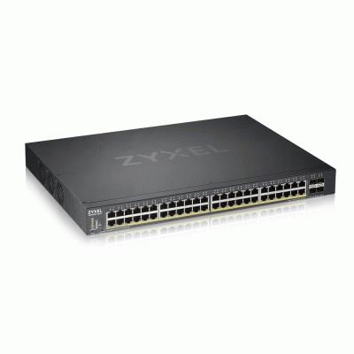 SWITCH ZYXEL XGS1930-52HP-EU0101F 48P GIGABIT (EROG.POE 375W)+ 4P 10GBE SFP+ ,IPV6, VLAN, NEBULAFLEX - FREE NEBULA BASIC