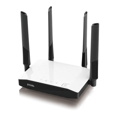 WIRELESS AC ROUTER ZYXEL  NBG6604-EU0101F AC 1200MBPS 4P LAN -1P WAN - DUAL BAND
