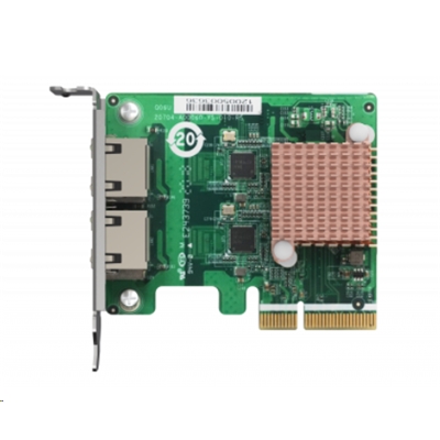 SCHEDA DI RETE QNAP QXG-2G2T-I225 DUAL PORT 2.5GBE