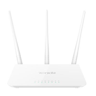 WIRELESS N ROUTER 300M TENDA F3 -2T2R  3P 10/100M - 2ANT. FISSE -GARANZIA 3 ANNI FINO:31/12