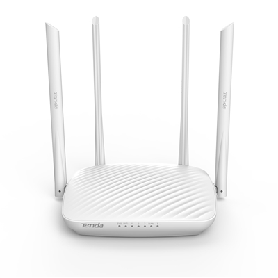 WIRELESS N ROUTER 600M TENDA F9 -2.4GHZ  1P WAN - 3P 10/100M - 4ANT. 6DBI OMNIDIREZIONALI -GARANZIA 3 ANNI