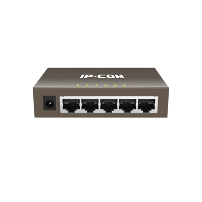 SWITCH 5P LAN GIGABIT IP-COM G1005 - METALLO - GARANZIA 5 ANNI