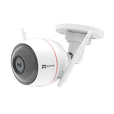 VIDEOCAMERA IP WIRELESS EZVIZ HUSKY AIR PLUS/ C3W PLUS BIANCA-2MP-RISOL.1920X1080 25FSP-IP66 IR FINO 30MT-MICROSD(NON FINO:31/12