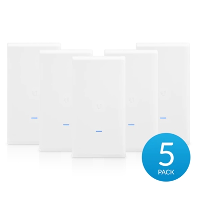 WIRELESS ACCESS POINT MESH PRO UBIQUITI UNIFI UAP-AC-M-PRO-5 OUTDOOR DUALBAND 2.4GHZ/450M 5GHZ/1300M (5 PACK) NON INCL.POE