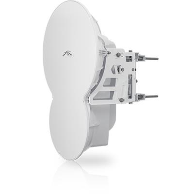 AIRFIBER 24GHZ UBIQUITI AF-24 POINT-TO-POINT, ARRIVA FINO A 13+KM -VELOC.CANALE 1.4+GBPS - CON RIC.GPS INTEGR.