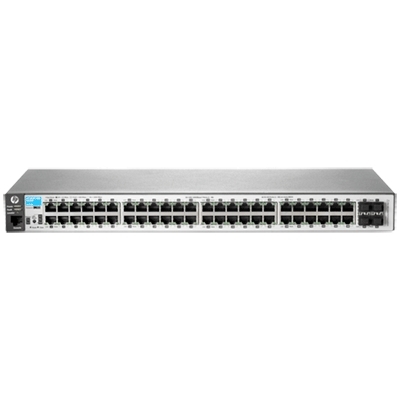 SWITCH HP J9772A 2530-48G-POE+ MANAGED 48XRJ45 AUTOSENSING 10/100/1000 POE+ PORTS 4XSFP 1000 PORTS LIFETIME WARRANTY FINO:31/12