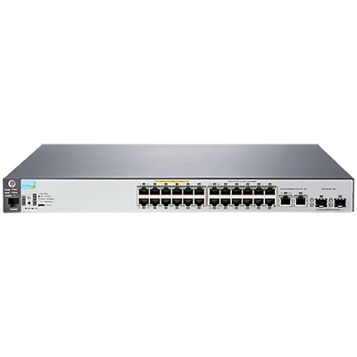 SWITCH HP J9779A 2530-24-POE+ MANAGED 24XRJ45 AUTOS. 10/100 POE+ 2XSFP 1000 PORTS 2XRJ45 AUTOS. 10/100/1000 LIFETIME FINO:31/12