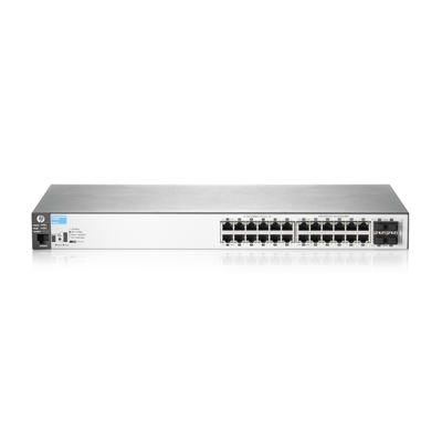SWITCH HP J9776A 2530-24G MANAGED 24XRJ45 AUTOSENSING 10/100/1000 PORTS 4XSFP 1000 PORTS LIFETIME WARRANTY FINO:31/12