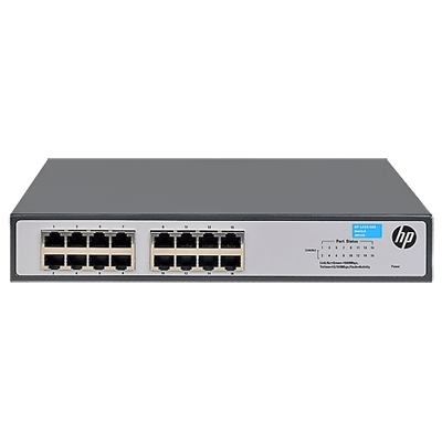 SWITCH HP JH016A 1420-16G UNMANAGED 16XRJ-45 AUTOSENSING 10/100/1000 PORTS LIMITED LIFETIME WARRANTY FINO:31/12