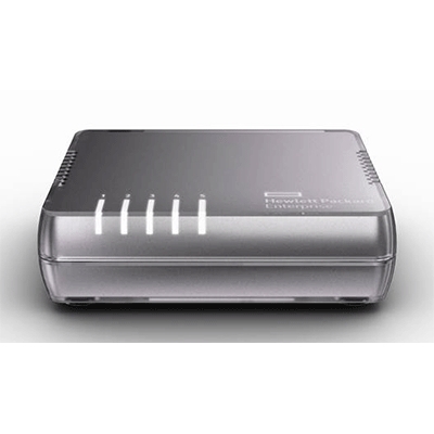 SWITCH HP JH408A 1405 8G V3 UNMANAGED 8XRJ45 AUTOSENSING 10/100/1000 PORTS 3 YEAR WARRANTY FINO:31/12
