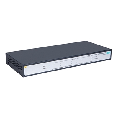 SWITCH HP JH330A 1420 8G POE+ (64W) UNMANAGED 8XRJ45 AUTOSENSING 10/100/1000 POE+ PORTS LIMITED LIFETIME WARRANTY FINO:31/12