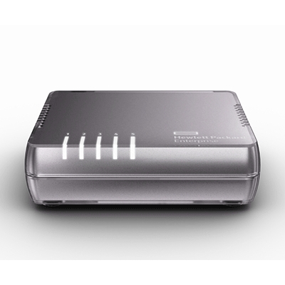 SWITCH HP JH407A OFFICECONNECT 1405 5G V3 UNMANAGED 5 X RJ45 AUTOSENSING 10/100/1000 LIMITED LIFETIME WARRANTY FINO:31/12