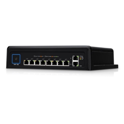 SWITCH 10P LAN GIGABIT UBIQUITI USW-INDUSTRIAL DI CUI 8P POE++ (FINO A 60W X PORTA)