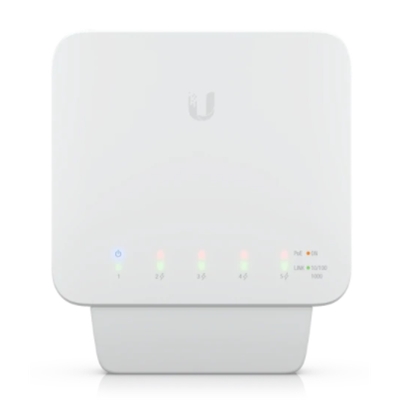 SWITCH 5P LAN GIGABIT UBIQUITI USW-FLEX DI CUI 1P POE (FINO A 15W X PORTA)
