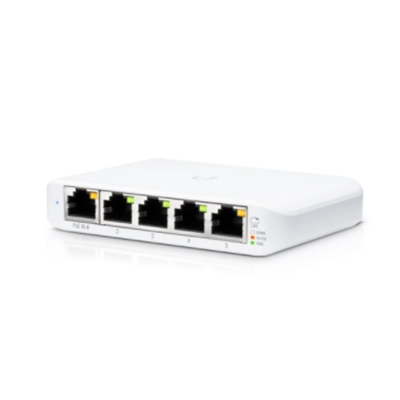 SWITCH 5P LAN GIGABIT UBIQUITI USW-FLEX-MINI UNIFI COMPACT SMART MANAGED