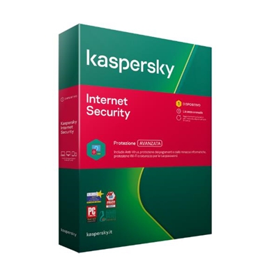 KASPERSKY BOX INTERNET SECURITY PRO  -- 1 DISPOSITIVO ATTACH (KL1939T5AFS-21SATTPRO) FINO:31/12