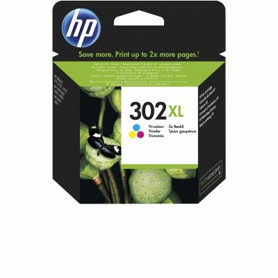 CARTUCCIA HP NÂ°302XL F6U67AE TRICOMIA X OFFICEJET F5R95B F5S40B HVS