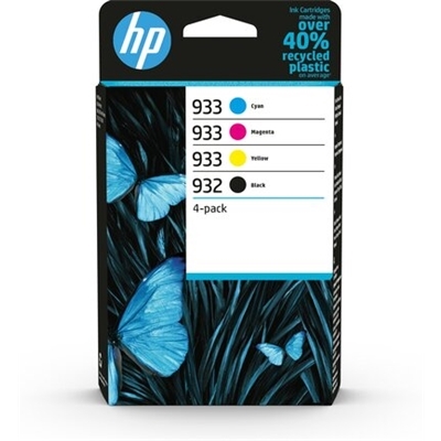 CARTUCCIA HP MULTIPACK NÂ°932+933 6ZC71AE NERO+3COLORI B/C/M/Y 400+330PG MVS