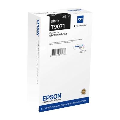 CARTUCCIA EPSON T9071 XXL C13T907140 NERO 10.000PG X WF-6XXX WF-6090DW/6590DWF