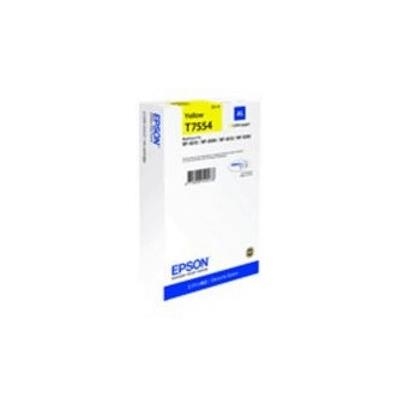 CARTUCCIA EPSON T7554 XL C13T755440 GIALLO 4.000PG. X WF-8010DW/WF-8510DWF 4000PG