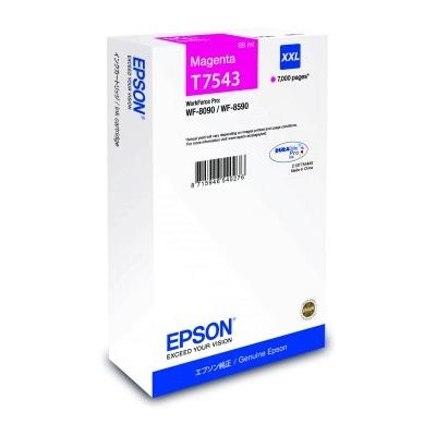 CARTUCCIA EPSON T7543 XXL C13T754340 MAGENTA 7K X WF-8090DW/DTW/D3TWC WF-8590DWF/DTWF/D3TWFC