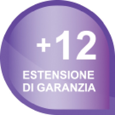 ESTENSIONE DI GARANZIA CARTACEA EG12 MICROTECH ON CENTER PER ALTRI 12 MESI SENZA FRANCHIGIA OLTRE I 12/24 MESI DEL PRODOTTO