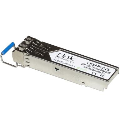 MODULO MINIGBIC (SFP) SINGLEMODE LC DUPLEX LINK LKSFPLC25 1000BASE-SX, 1310NM 2,488 GBPS 2 KM