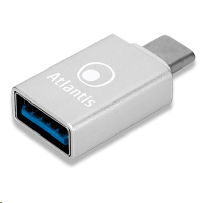 ADATTATORE USB TYPE-C MASCHIO A USB3.0 FEMMINA ATLANTIS A04-TC_UB3-02